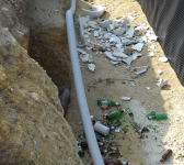 Campomarino, una discarica nell’area archeologica