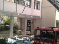 Scuola devastata dal vento, gli Ecodem chiedono chiarezza