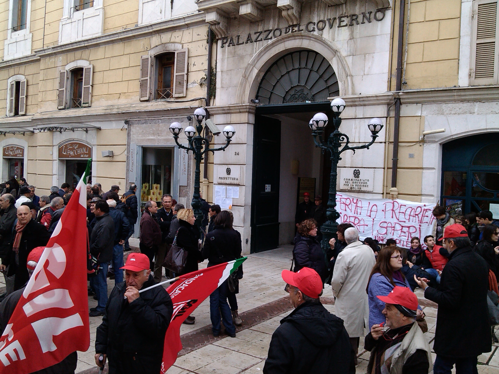 ‘Lavoro e solidarietà contro l’austerità’