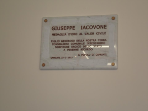 Morto in servizio, intitolata la sala consiliare a Giuseppe Iacovone