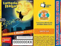Lotteria Italia, a Venafro tagliando da 50mila euro