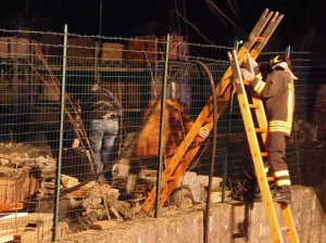 Camion in fiamme a Venafro, indagano i Carabinieri