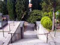 Incendio nel cimitero di Agnone