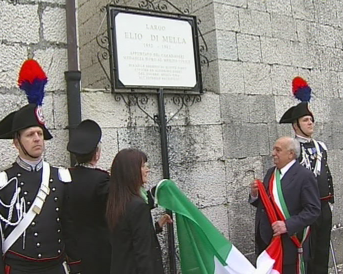 Il commosso omaggio di Campobasso al carabiniere Di Mella