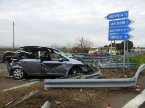 Schianto sulla Trignina, muore una 36enne di Isernia