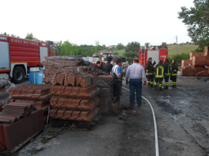 Colonna di fumo scatena il panico a Campobasso