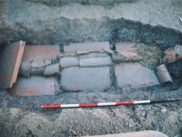Venafro, scoperte due tombe alla cappuccina nel centro storico