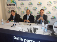 Di Pietro jr blinda Frattura: «Basta chiacchiere, noi stiamo con lui»