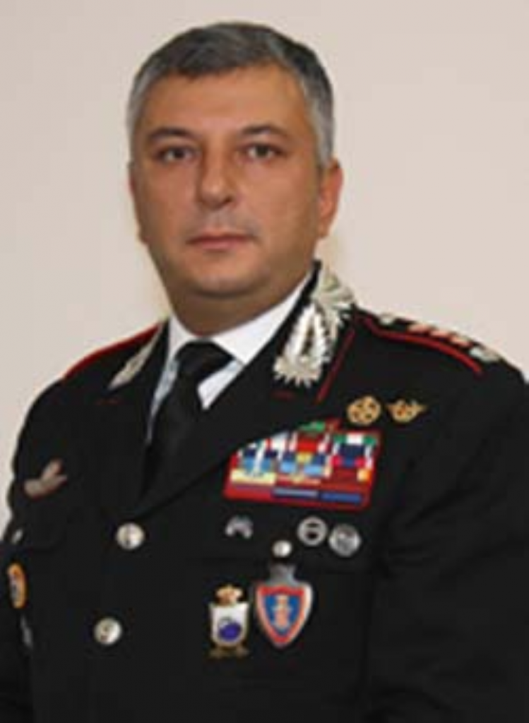 Cerimonia ufficiale al Comando per l’arrivo di Barbano