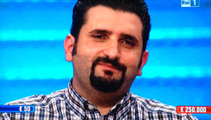 Venafro, Vincenzo Di Cicco vince 84mila euro a “Affari tuoi”