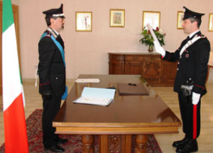 Carabinieri, la cerimonia di giuramento