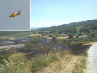 Incendi divorano la vegetazione, a Campomarino le fiamme lambiscono un distributore di benzina