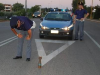 Termoli, mortaio abbandonato in strada