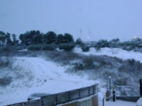 Termoli si risveglia sotto la neve