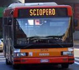 Sciopero dei trasporti, partenze al rallenty