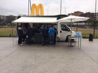 McDonald’s, la pioggia non ferma le selezioni