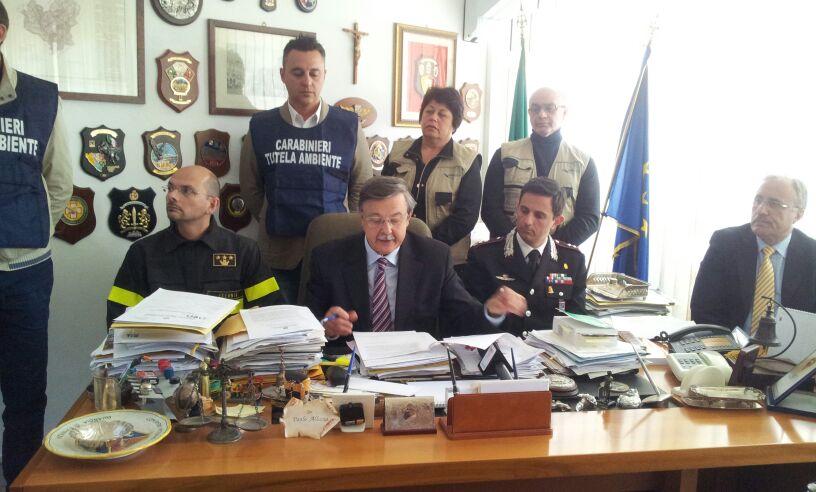 Operazione Cover Wast, due terreni sequestrati