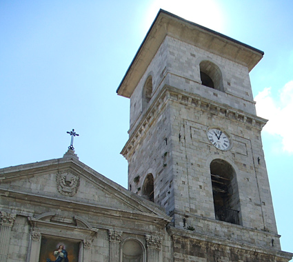 Trivento: un fulmine colpisce il campanile della cattedrale, ingenti i danni