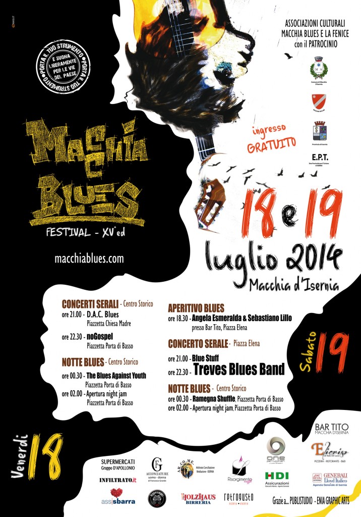 Macchia Blues, venerdì e sabato la XV edizione