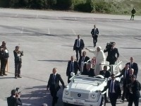 L’arrivo di Papa Francesco a Campobasso