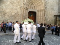 La comunità di Larino saluta il piccolo Darius, celebrati i funerali del bimbo