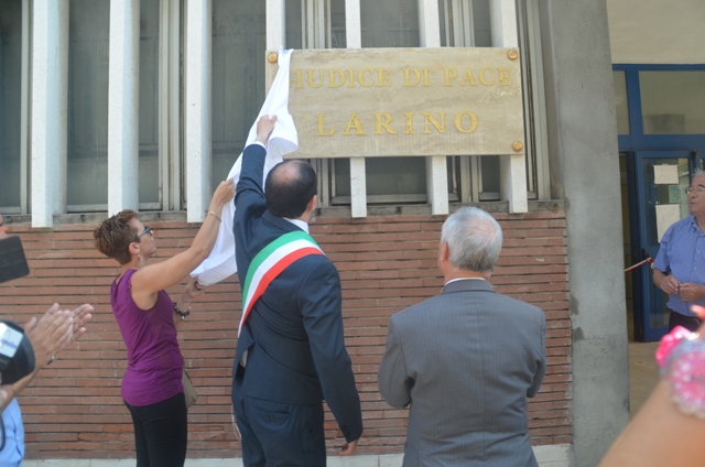 Inaugurata la nuova sede del giudice di pace a Larino