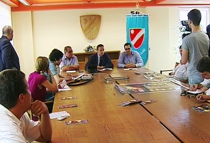 La conferenza stampa a Palazzo Vitale