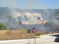 Incendio a Vinchiaturo