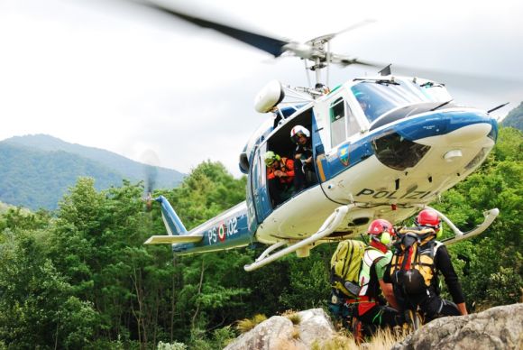Malore ad alta quota. Interviene l’elicottero della Polizia