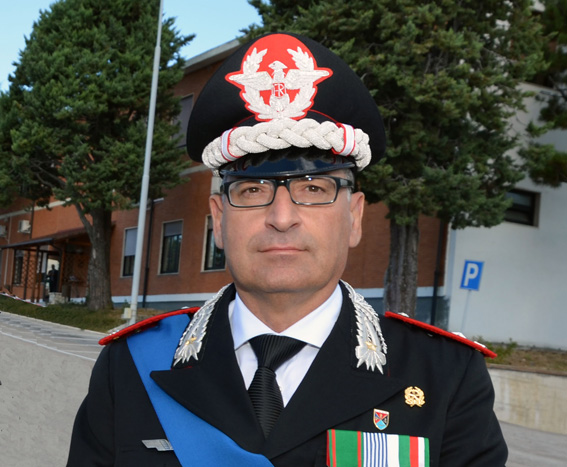 Al Comando Legione Carabinieri Molise arriva il colonnello Vito Paparella