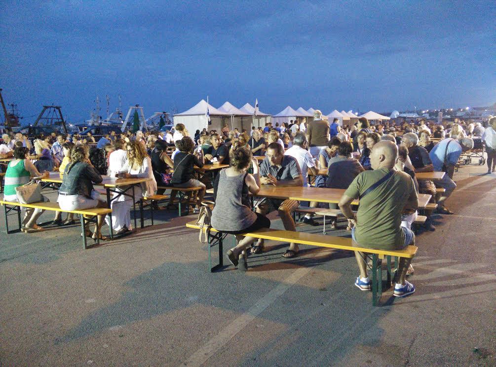 Dopo la cena coi pescatori, stasera tutti alla Sagra del pesce