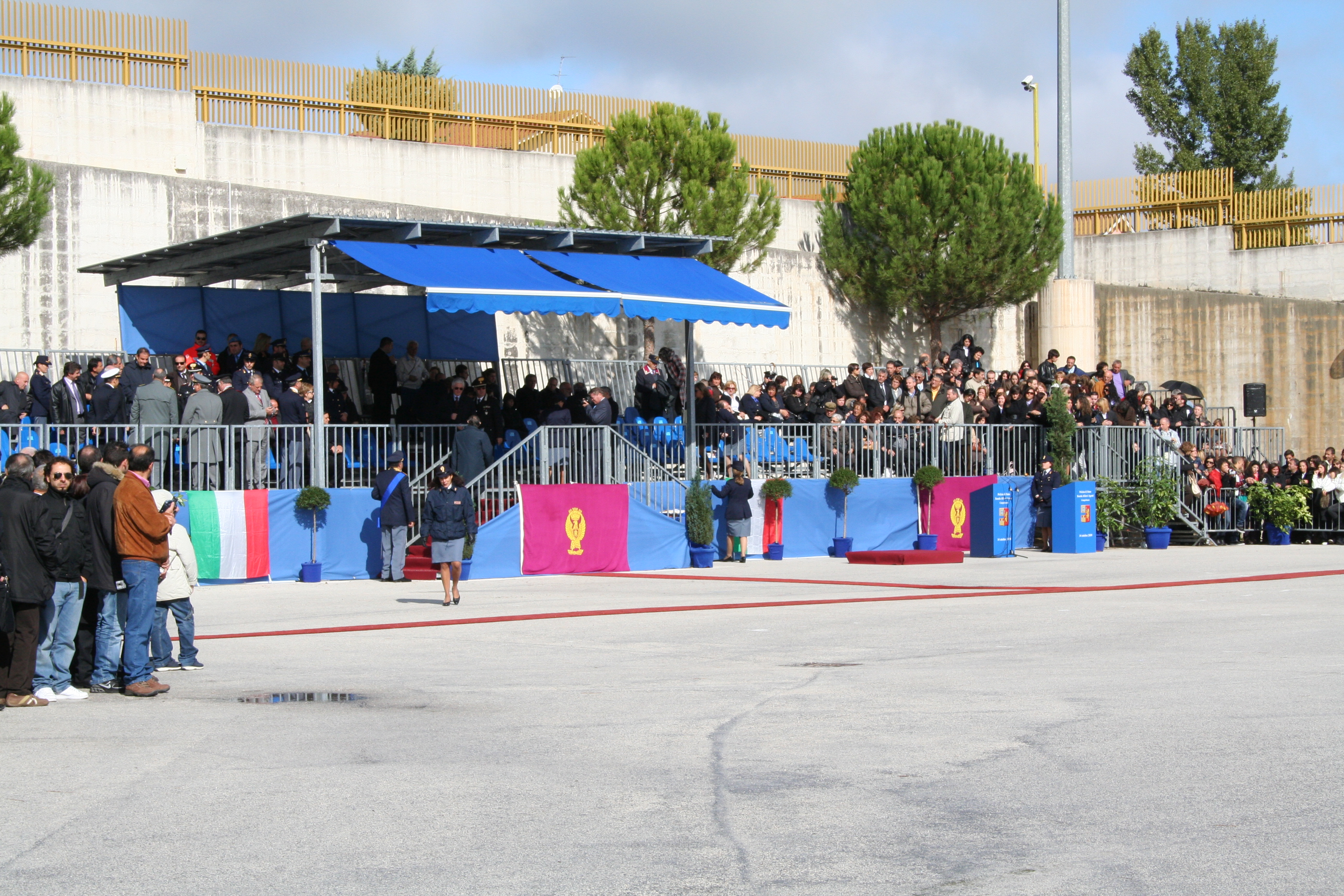 Polizia, tutto pronto per il giuramento del 189° Corso