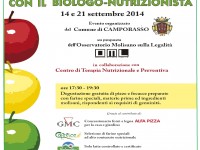 Domani a Campobasso in piazza con il biologo nutrizionista