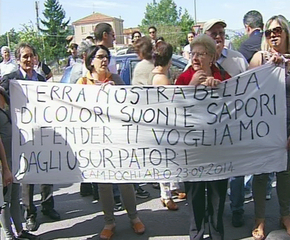 Biomasse nel Matese, il fronte del no presidia il Palazzo