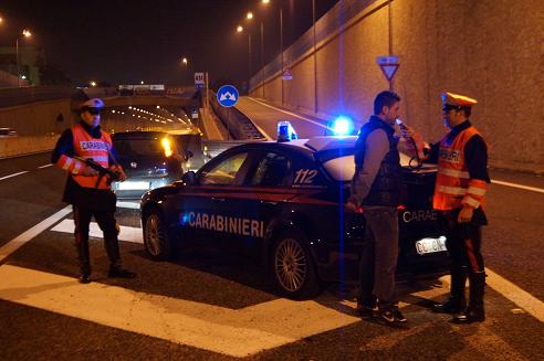 Carabinieri, sei denunce nel fine settimana