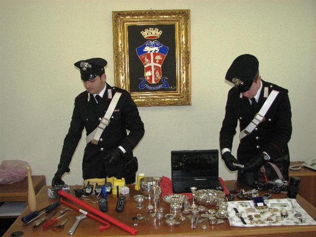 Allarme furti in provincia di Isernia, vasta operazione dei Carabinieri