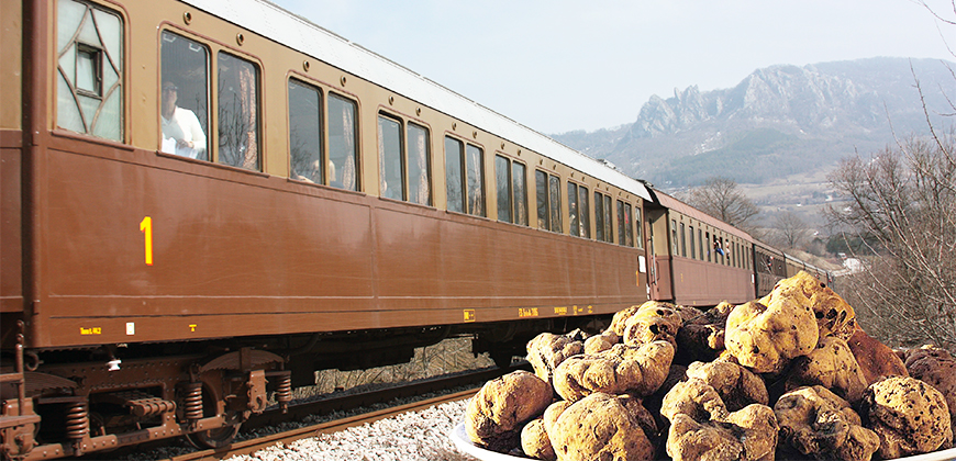 Domenica a San Pietro Avellana il Treno del tartufo bianco