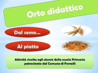 A Fornelli ‘dal seme al piatto’