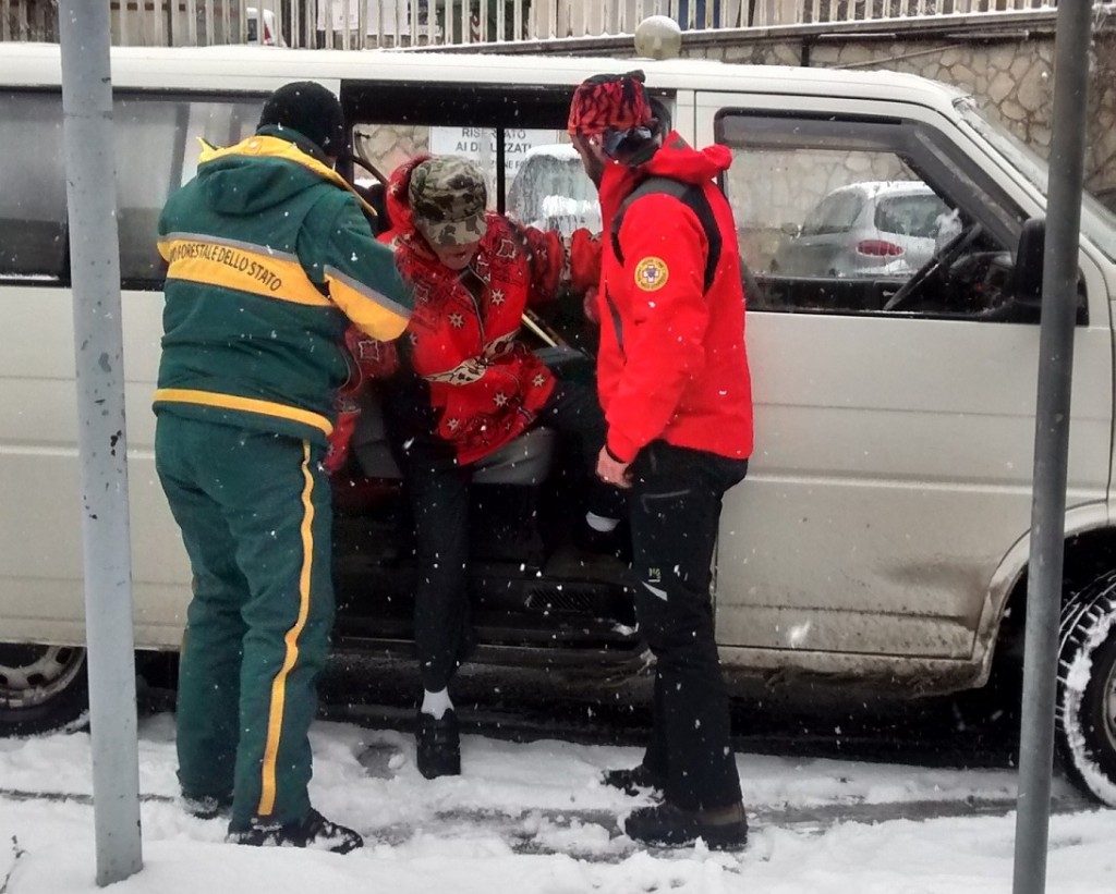 Capracotta, intervento del soccorso alpino