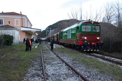 Transiberiana d’Italia, l’8 febbraio il treno della neve