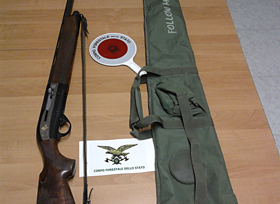 Rionero, bracconiere denunciato dalla Forestale