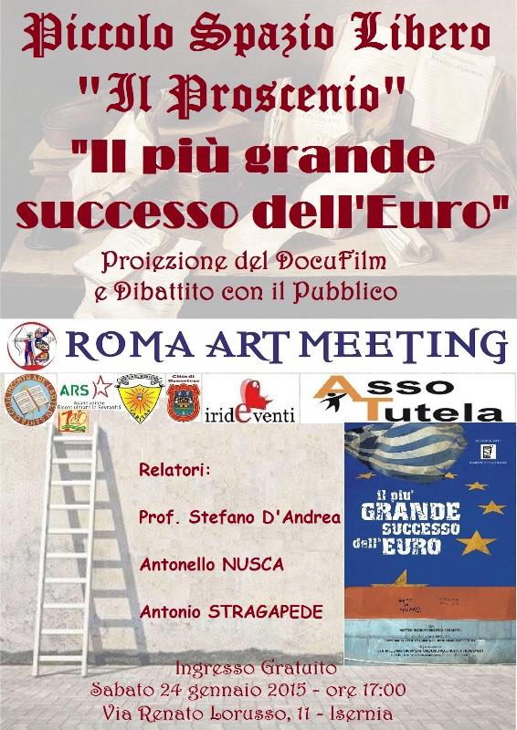 Domani a Isernia il ‘Roma Art Meeting’