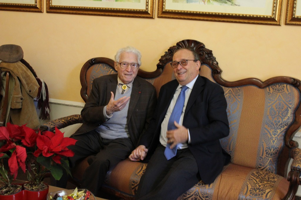 L’artista Vaccaro incontra De Matteis