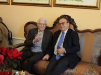 L’artista Vaccaro incontra De Matteis