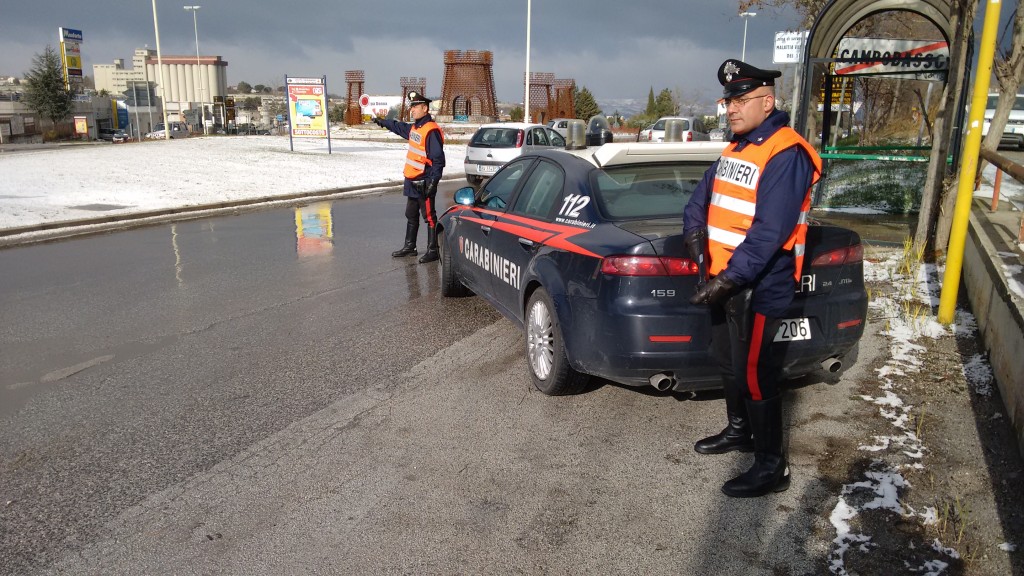 Carabinieri, quattro denunce nel fine settimana
