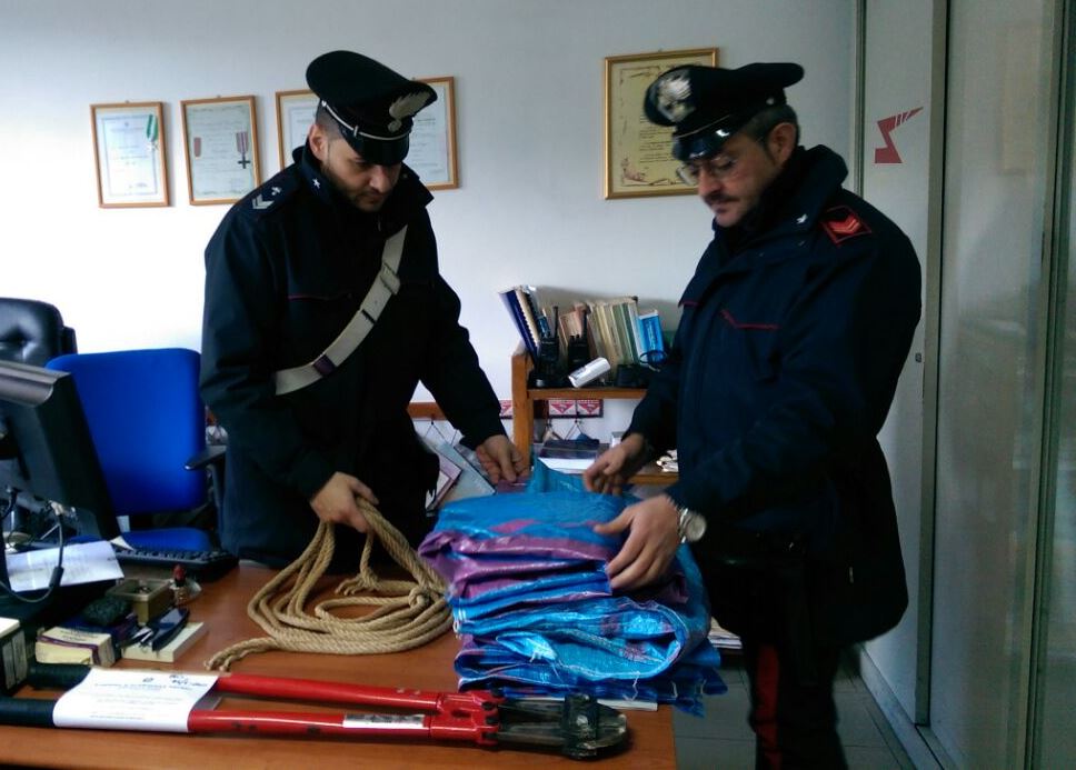 Termoli, i Carabinieri sventano un furto ad un bar tabacchi di via Maratona