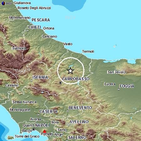 Nell’area del cratere la terra torna a tremare