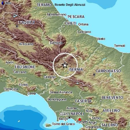 Terremoto nell’Isernino