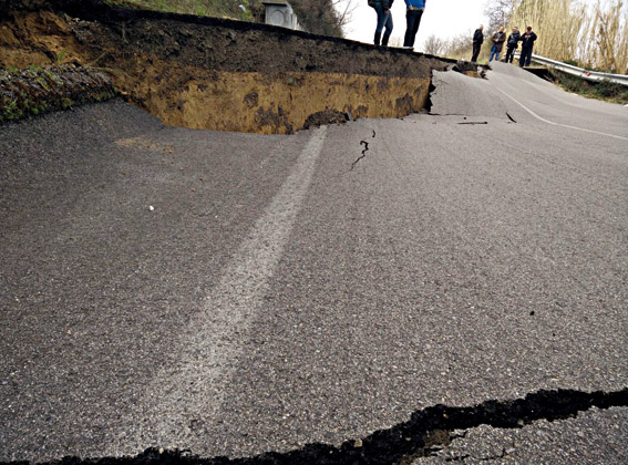 Petacciato, la frana avanza: saranno abbattute almeno dieci case
