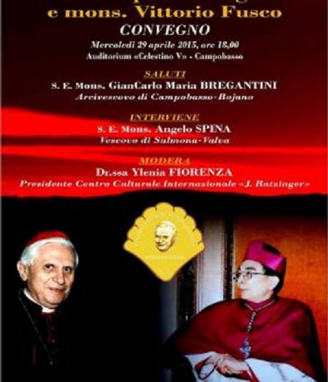 Gesù raccontato da Benedetto XIV e monsignor Fusco: convegno a Campobasso